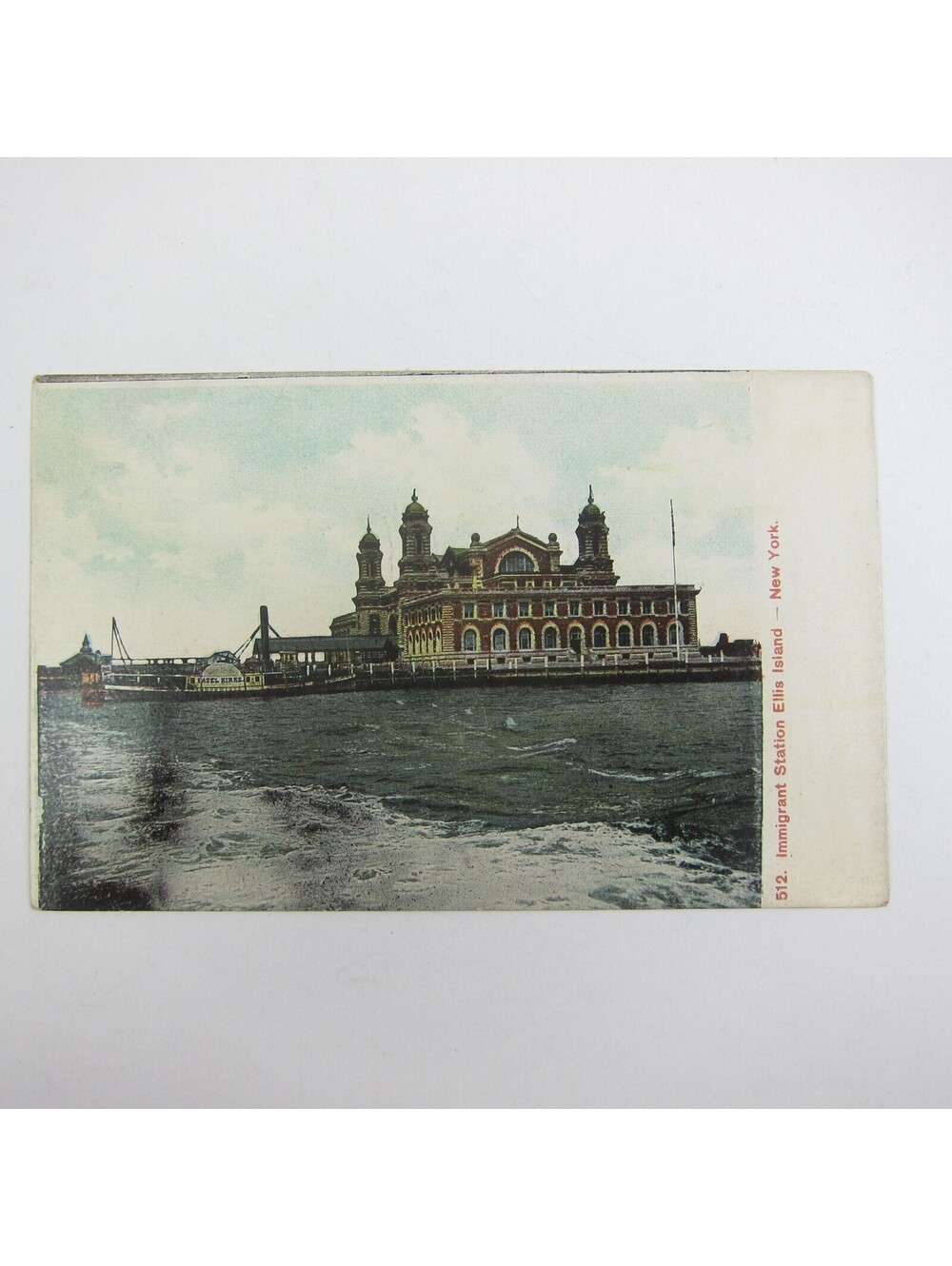 Postcard New York City Immigrant Station Ellis Island Antique UNPOSTED RARE